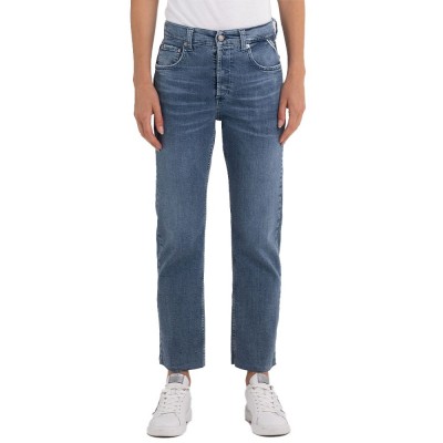 дънки,дамски,панталони,replay,wa461.026.573q04,high,waist,jeans,blue