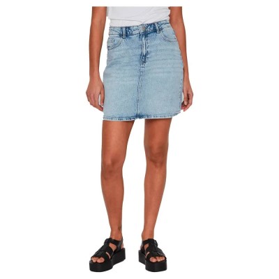 пола,дамски,поли,и,рокли,vila,kaja,jaf,lbd,denim,skirt,blue,(light,blue,denim)
