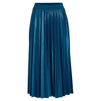 пола,дамски,поли,и,рокли,vila,nitban,midi,skirt,blue,(moroccan,blue)