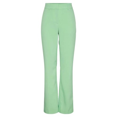 панталони,дамски,панталони,yas,bluris,flared,pants,summer,green,(green)