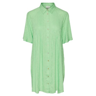 рокля,дамски,поли,и,рокли,yas,fira,3,4,sleeve,short,dress,green