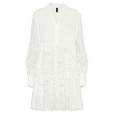 рокля,дамски,поли,и,рокли,yas,holi,long,sleeve,dress,white