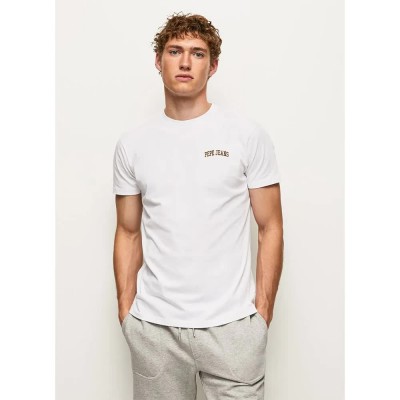 тениска,мъжки,тениски,pepe,jeans,ronson,short,sleeve,t,shirt,white