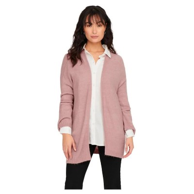 жилетка,дамски,пуловери,дамски,плетени,дрехи,jdy,charly,cardigan,pink,(woodrose,detail,melange)
