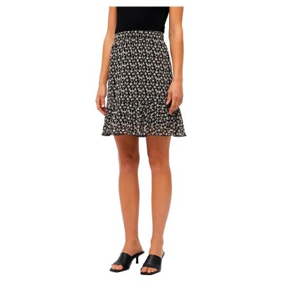 пола,дамски,поли,и,рокли,object,mila,skirt,black,aop,flowers,w.,brandied,apr,(black)