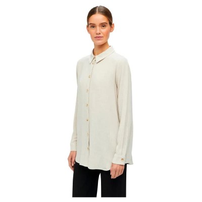 риза,с,дълъг,ръкав,дамски,блузи,дамски,ризи,object,sanne,long,sleeve,shirt,beige