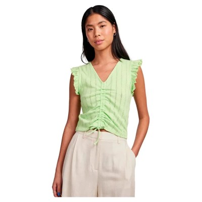 тениска,дамски,тениски,pieces,loa,sleeveless,t,shirt,green,(paradise,green)