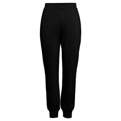 панталони,дамски,панталони,pieces,megan,high,waist,pants,black,(black)
