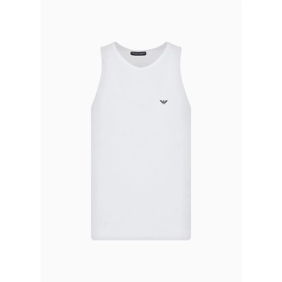 тениска,мъжки,тениски,emporio,armani,110828,cc729,sleeveless,t,shirt,white,(white)