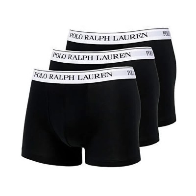 боксерки,мъжко,бельо,ralph,lauren,714830299,boxers,3,units,black,(white)