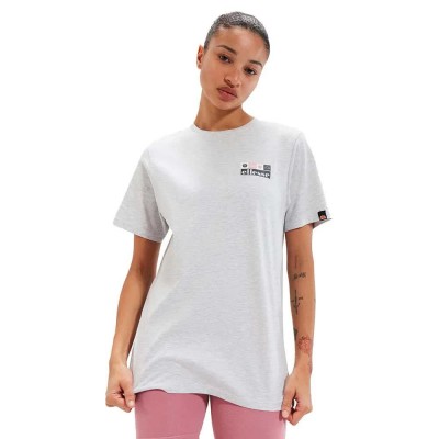 тениска,дамски,тениски,ellesse,petalian,short,sleeve,t,shirt,light,grey,marl,(grey)