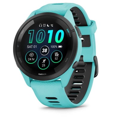 часовници,garmin,reloj,forerunner,265,turquoise,black,(blue)
