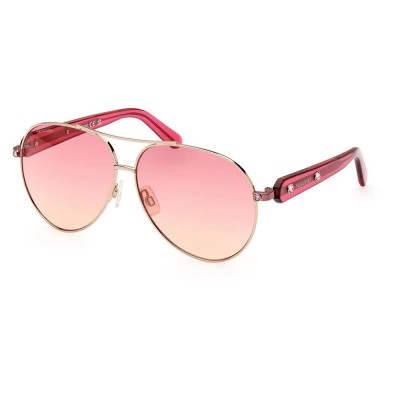 слънчеви,очила,слънчеви,очила,swarovski,sk0392,woman,sunglasses,shiny,rose,gold,gradient,bordeaux,(pink)