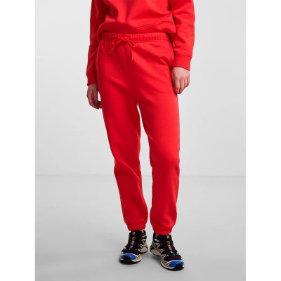анцуг,дамски,панталони,pieces,chilli,sweat,pants,red,(poppy,red)