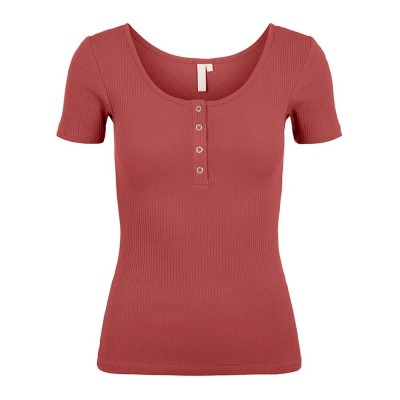 тениска,дамски,тениски,pieces,kitte,short,sleeve,t,shirt,apple,butter,(red)