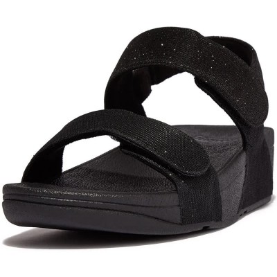 сандали,дамски,сандали,и,чехли,fitflop,lulu,adjustable,shimmerlux,b,st,sandals,black