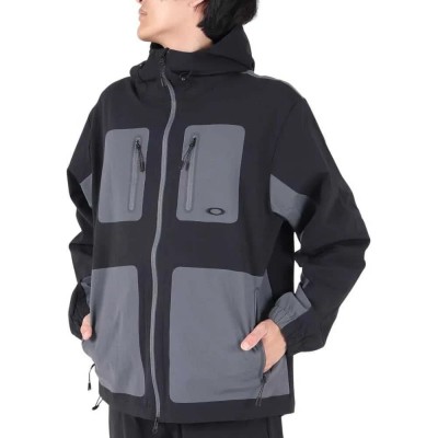 яке,мъжки,якета,дамски,якета,и,палта,oakley,latitude,drill,jacket,grey,(blackout)