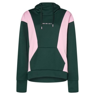 суичър,дамски,блузи,oakley,rosy,rc,hoodie,hunter,green,pink,flower,(green)