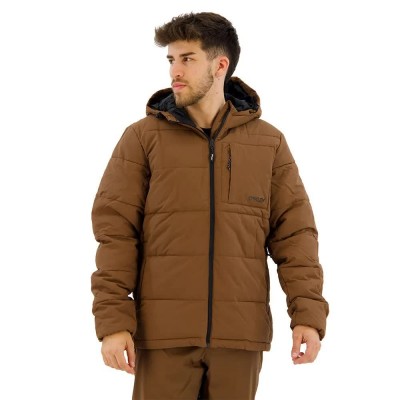 яке,мъжки,якета,дамски,якета,и,палта,oakley,tahoe,puffy,rc,jacket,brown,(carafe)