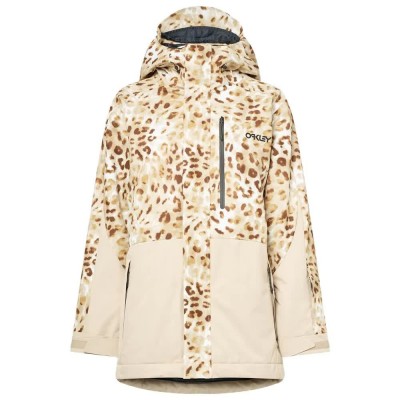 яке,дамски,якета,и,палта,oakley,tnp,tbt,insulated,jacket,cheeta,td,print,(beige)