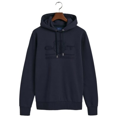 суичър,мъжки,пуловери,gant,tonal,regular,fit,hoodie,blue,(evening,blue)