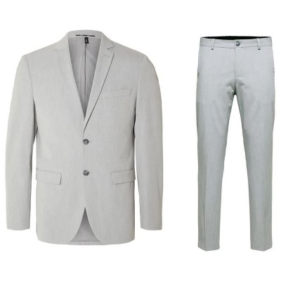 мъжки,костюми,selected,liam,slim,fit,suit,grey