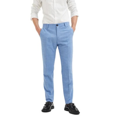 панталони,мъжки,панталони,selected,oasis,slim,fit,dress,pants,light,blue,(blue)