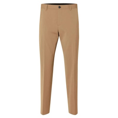 рокля,мъжки,панталони,дамски,панталони,selected,slim,liam,flex,b,dress,pants,blue,(camel)