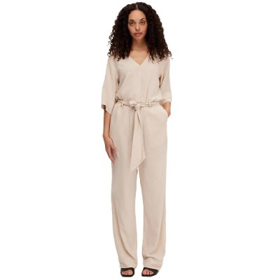 гащеризон,дамски,гащеризони,selected,viva,2,4,jumpsuit,beige,(sandshell)