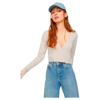 жилетка,дамски,пуловери,дамски,плетени,дрехи,jack,&,jones,isabel,soft,crop,cardigan,snow,white,(white)