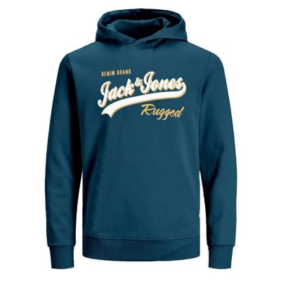 суичър,детски,блузи,jack,&,jones,logo,hoodie,blue,(sailor,blue)