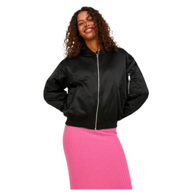 яке,дамски,якета,и,палта,jack,&,jones,madison,satin,bomber,jacket,black,(black)
