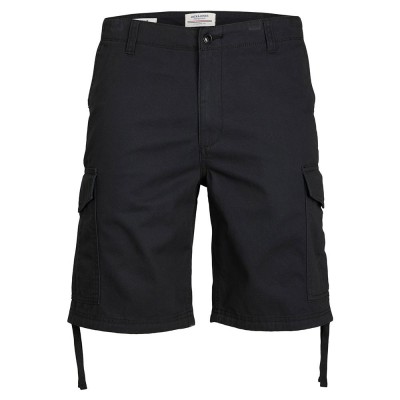 къси,панталони,мъжки,панталони,jack,&,jones,tmarley,plus,cargo,shorts,black