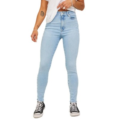 дънки,дамски,панталони,jack,&,jones,vienna,skinny,fit,cse1006,high,waist,jeans,blue,(light,blue,denim)
