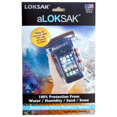 други,аксесоари,loksak,multipack,waterproof,phone,case,11x18,cm,black,(black,clear)