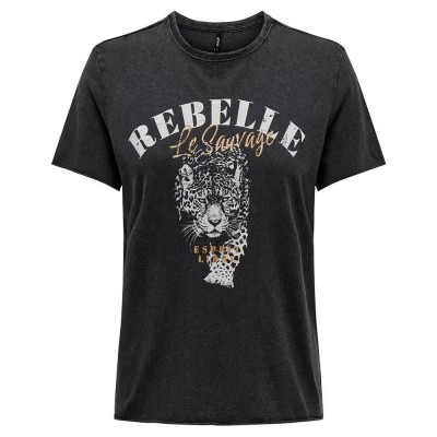 тениска,мъжки,тениски,дамски,тениски,only,lucy,life,regular,western,short,sleeve,t,shirt,black,(phantom,print,rebelle,miss)