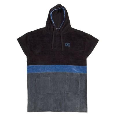хавлии,ocean,&,earth,strike,hooded,poncho,blue,(blue)