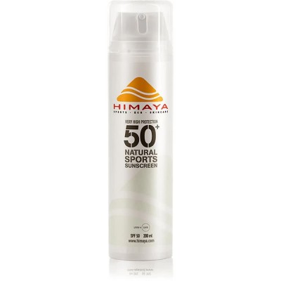козметика,за,защита,от,слънце,himaya,natural,sports,sunscreen,solar,cream,spf50+,200ml,clear