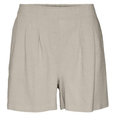 къси,панталони,дамски,панталони,vero,moda,jesmilo,high,waist,shorts,silver,lining,(grey)
