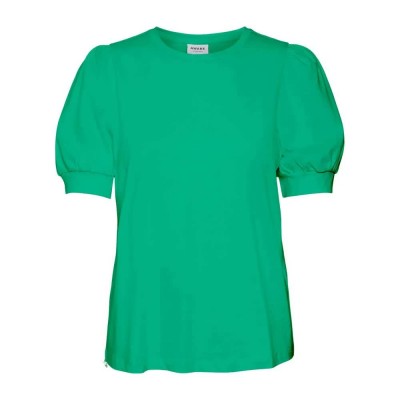 тениска,дамски,тениски,vero,moda,kerry,2,4,short,sleeve,t,shirt,green,(jade,cream)