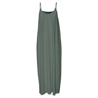 рокля,дамски,поли,и,рокли,vero,moda,luna,singlet,sleeveless,long,dress,laurel,wreath,(green)