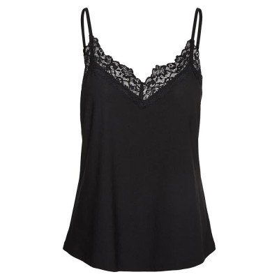 тениска,дамски,тениски,vero,moda,milla,petite,sleeveless,t,shirt,black