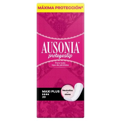 хигиена,тяло,ausonia,protecteslip,maxiplus,compresses,20,units,clear,(multicolor)