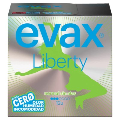 хигиена,тяло,evax,normal,liberty,without,compresses,12,units,multicolor,(silver)