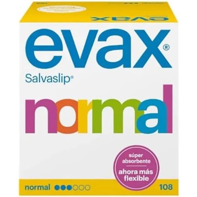 хигиена,тяло,evax,normal,salvaslip,108,units,clear,(multicolor)
