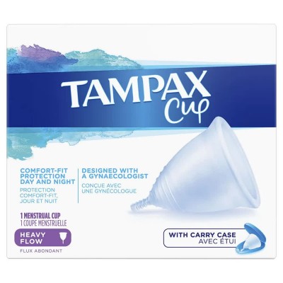 хигиена,тяло,tampax,4x1,abundant,flow,cup,clear,(multicolor)