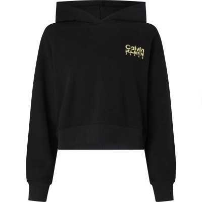 суичър,дамски,блузи,calvin,klein,jeans,colorful,artwork,cropped,hoodie,black,(ck,black)