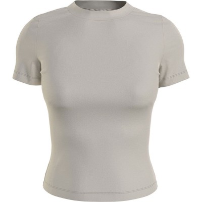тениска,дамски,тениски,calvin,klein,jeans,side,tape,milano,short,sleeve,t,shirt,white