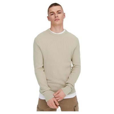 блуза,мъжки,пуловери,only,&,sons,phil,sweater,beige,(silver,lining)