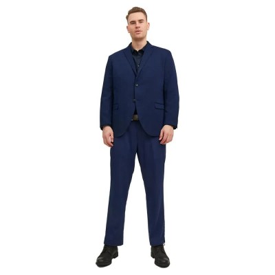 мъжки,костюми,jack,&,jones,franco,plus,size,suit,blue